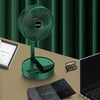 Low Noise, Rechargeable Foldable Telescopic Table Fan with 3 Speeds Control
