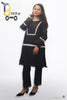 2piece lase work cotton suit for women RGshop