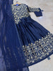 3Pcs Neck,Sleeves & Border Heavy Embroidery With Pearls Attached Dupatta for women RGshop