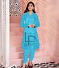 Mirror work & embroidery 2piece suit for women