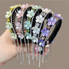 Sweet Luxury Headdress Rhinestone Korean Style Hair Claw for women