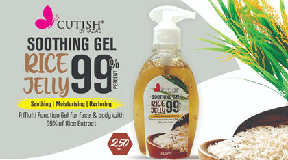 CUTISH soothing gel with 99% Rice Jelly RGshop