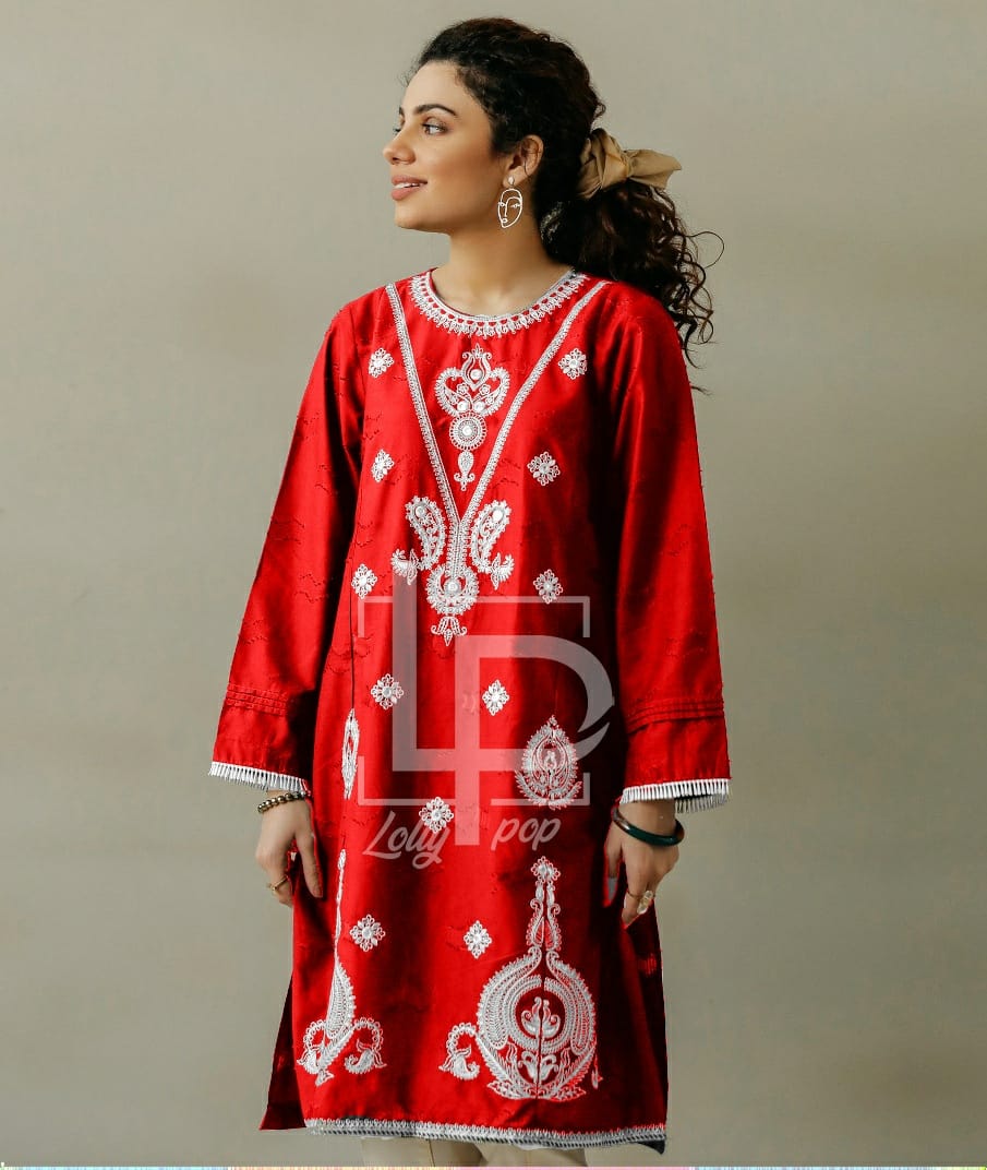 Carry Embroidery kurti For women. RGshop