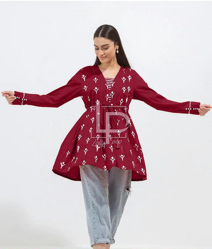 Dori embroidery frock for women RGshop