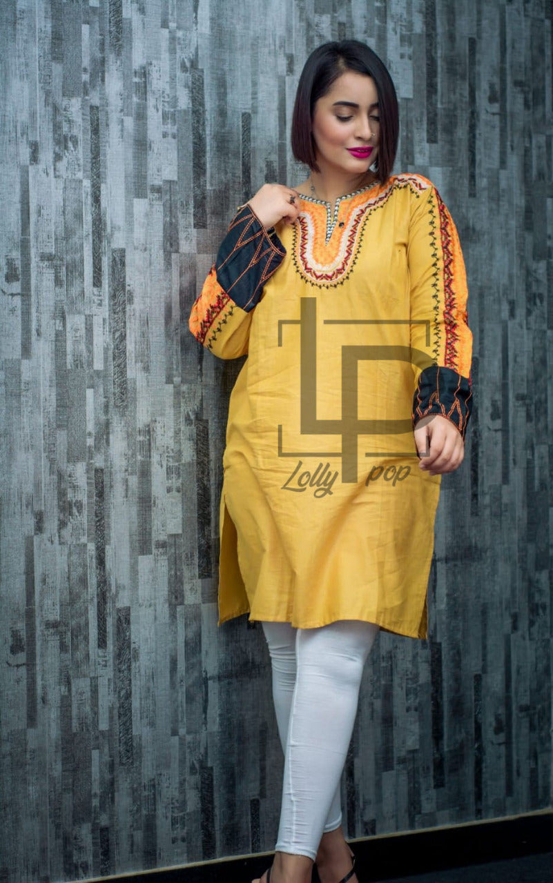 Embroidery kurti for women RGshop