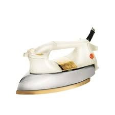 Jackpot Automatic 6lbs heavy weight dry iron with teflon coating JP-719 (WHITE) RGshop