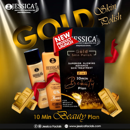 Jessica 24K Gold 2In1 Skin Polish - 120ml RGshop