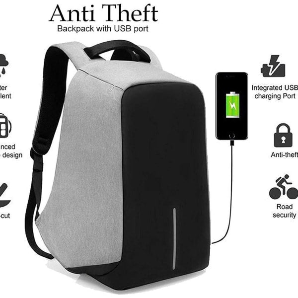 Laptop Backpack Bag with USB Charging Point RGshop
