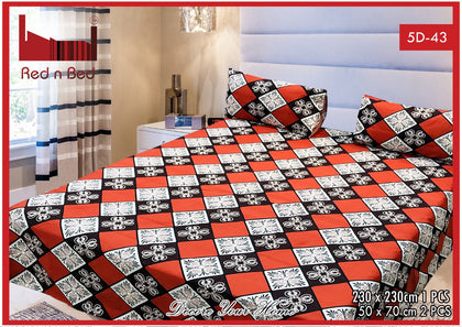 New Arrival 5D Printed Bed-sheet (EXTREME) (Double Bed-sheet) KING SIZE. (2) RGshop