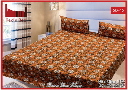 New Arrival 5D Printed Bedsheet (EXTREME) (Double Bedsheet) KING SIZE. (8) RGshop