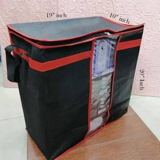Pack of 2 Foldable Storage Bag. Big Size Good Quality. RGshop