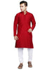 Plain Color Kurta & Pajama 2Pec Suit for Men. RGshop