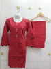 SEQUENCE EMBROIDERY 2PIECE SUIT FOR WOMEN RGshop