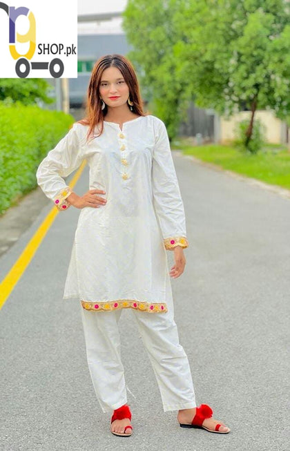 SUMMER COTTON 2PC COLLECTION PRINTED SUIT FOR WOMEN RGshop