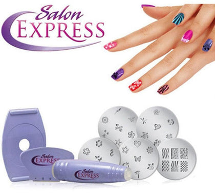 Salon Express nail art stamping kit RGshop