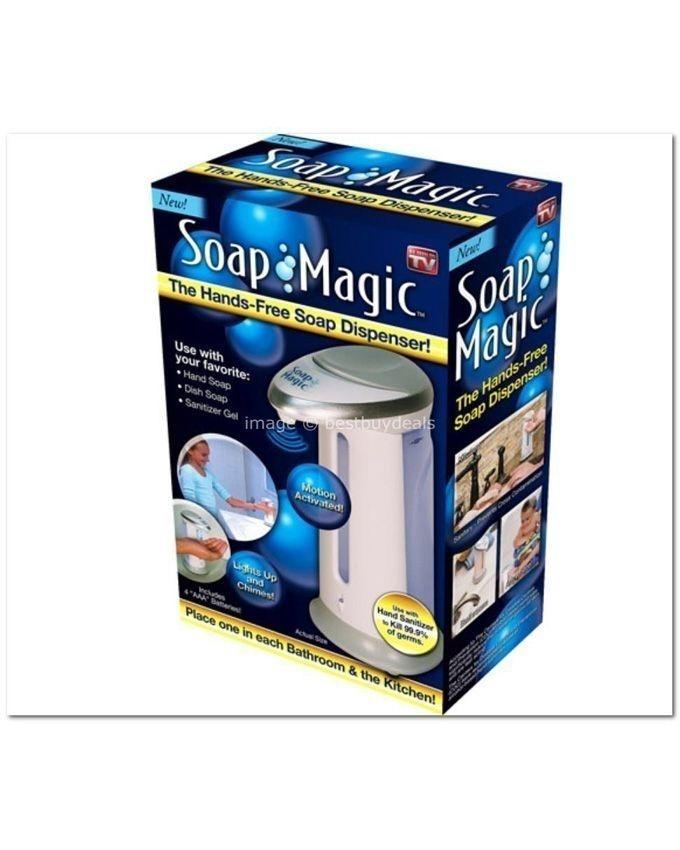 Soap Magic Hand Wash & Sanitizer Dispenser RGshop