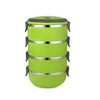 Stainless Steel Lunch Box 4 layers - Green RGshop