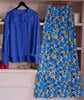 Sweet Desert Floral Skirt With Shirt for women [2] RGshop
