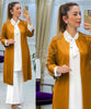 Turkish Shoulder Pearls Work 3-Pcs Stiched Suit for women RGshop