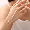pack of 5 pearl Ring bracelets for women RGshop