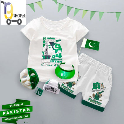pack of 7 14 august Independance day suit for kids [7] RGshop